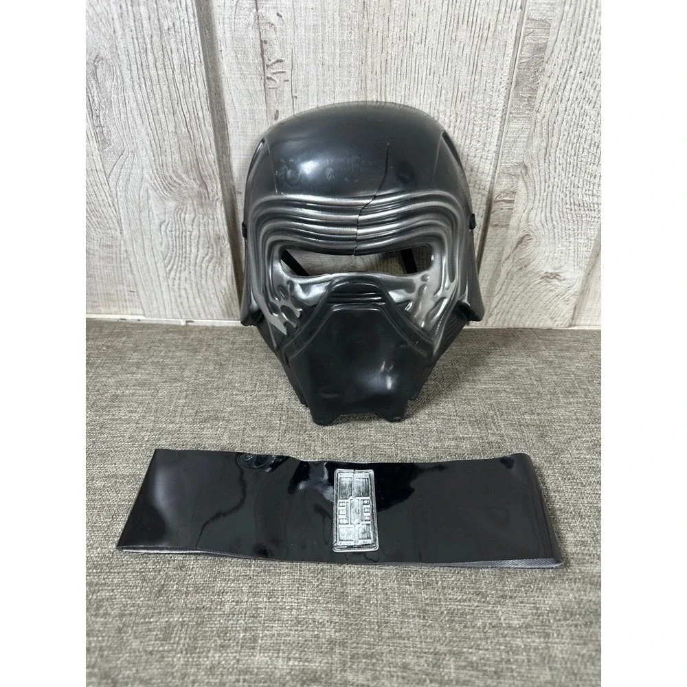 Star Wars Kylo Ren Kids Costume Set with Mask Belt Hood Black Robe Halloween